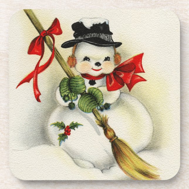 Snowman 001 coaster (Front)