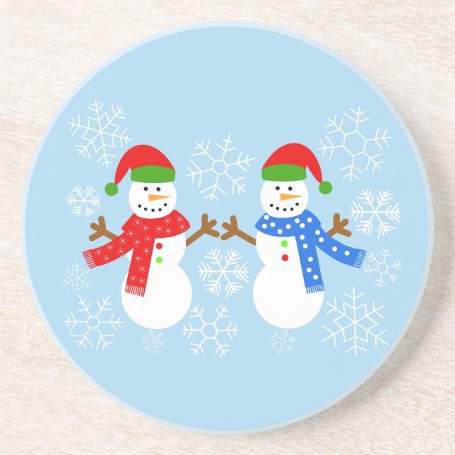 Snowman #3 Coaster (Front)