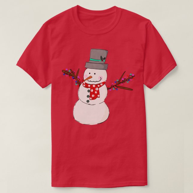snowman 5 T-Shirt (Design Front)
