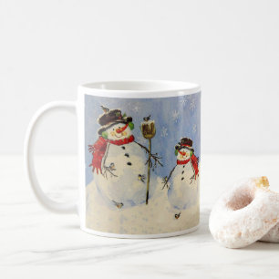 Snowman and Son Coffee Mug
