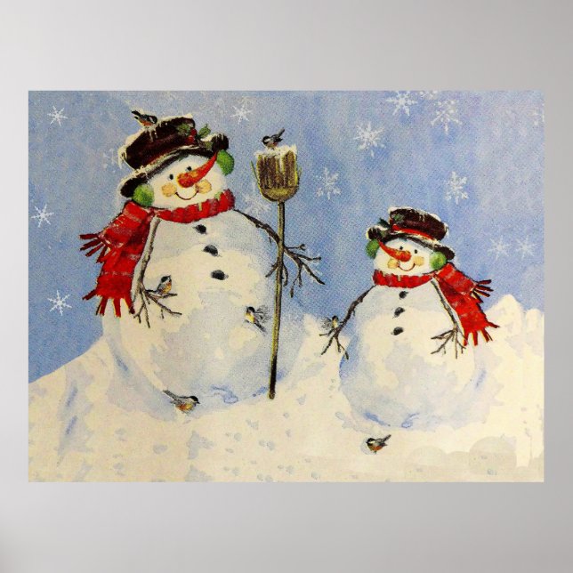 Snowman and Son Poster (Front)