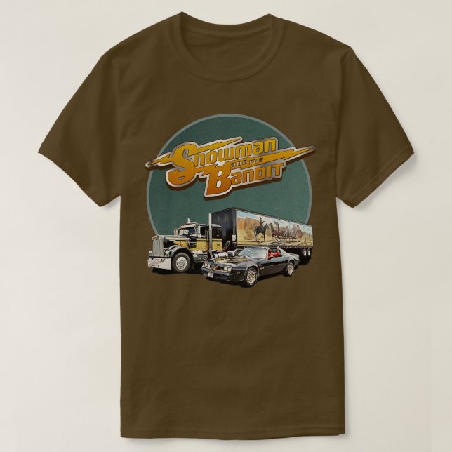 Snowman and the Bandit T-Shirt (Design Front)