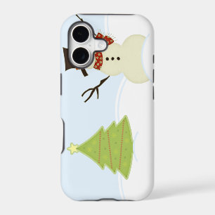 Snowman and Tree iPhone 5 BT Case