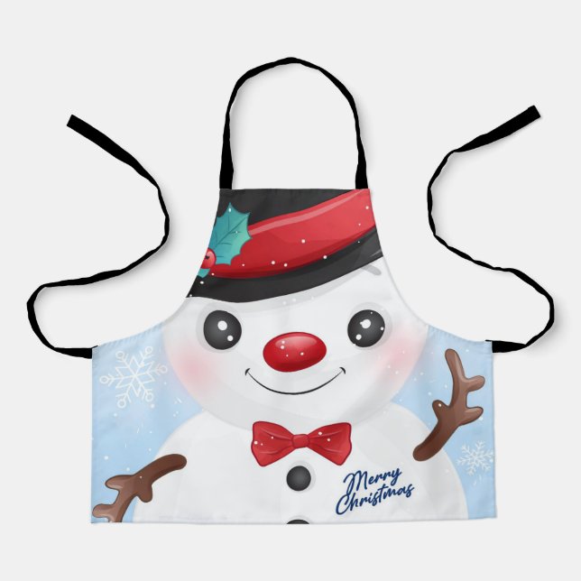 Snowman Apron (Front)