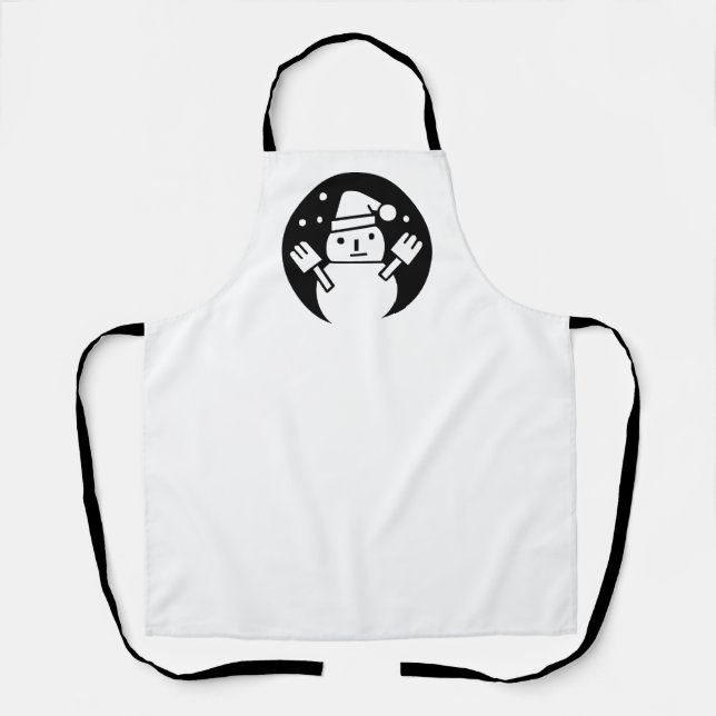 snowman apron (Front)