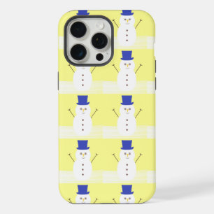 snowman art iPhone 15 pro max case