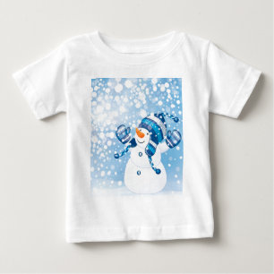 Snowman Baby T-Shirt