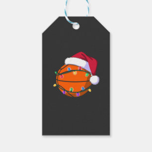 Snowman Basketball Christmas Santa Baseball Sport Gift Tags