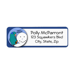 Snowman Blue Parrotlet