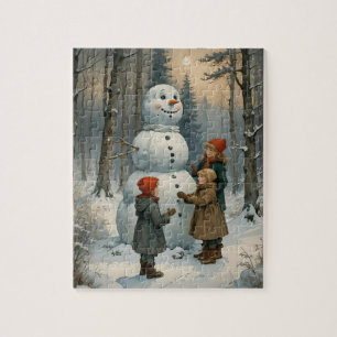 Snowman Builders Puzzle