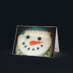 “Snowman Cake" Christmas Card #1<br><div class="desc">© Art Is Life,  Life Is Art
[12 // 9 // 2014 — 2020]</div>