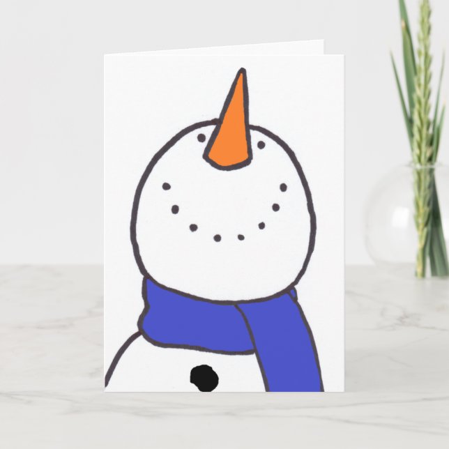 "Snowman" Card (Front)