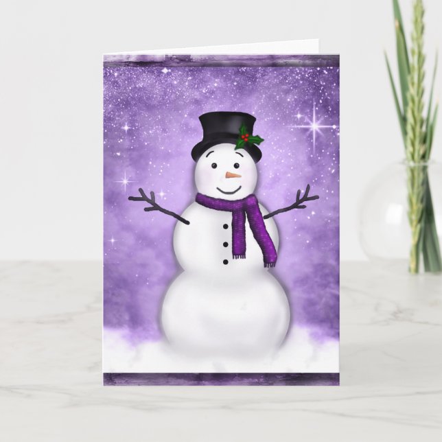Snowman Card (Front)