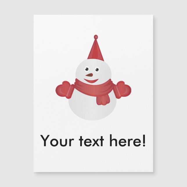 Snowman cartoon (Front)