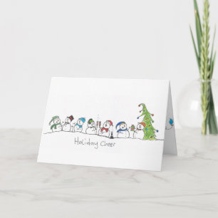 Snowman Celebration Card