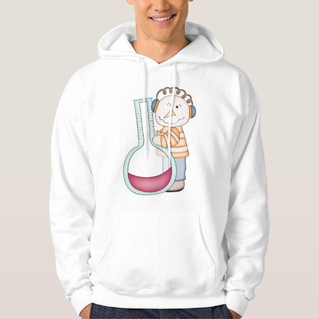 Snowman Checking The Temperature Hoodie (Front)