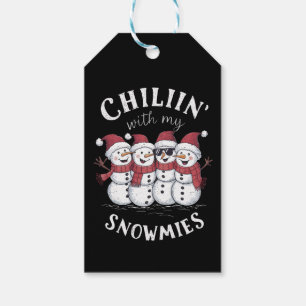 Snowman Christmas Chillin With My Snowmies Gift Tags