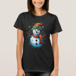 Snowman Christmas Family Matching Pyjamas Party Xm T-Shirt<br><div class="desc">Snowman Christmas Family Matching Pyjamas Party Xmas Gift</div>