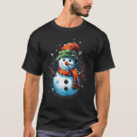 Snowman Christmas Family Matching Pyjamas Party Xm T-Shirt<br><div class="desc">Snowman Christmas Family Matching Pyjamas Party Xmas Gift</div>