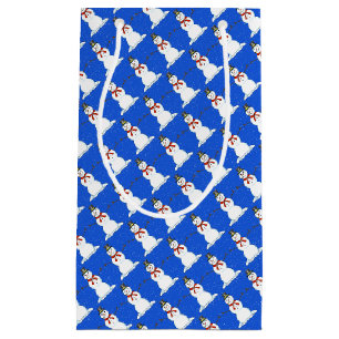 Snowman Christmas Gift Bag