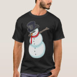 Snowman Christmas Hip Hop Dance Dab T-Shirt<br><div class="desc">This design is the perfect gift for a birthday,  Christmas and other celebrations. It is suitable for women,  men and kids.</div>