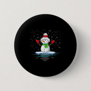 Snowman Christmas Santa Xmas Family Matching Funny 6 Cm Round Badge