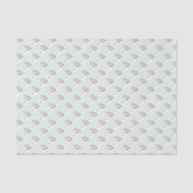 Snowman Christmas Tissue Paper (Front)