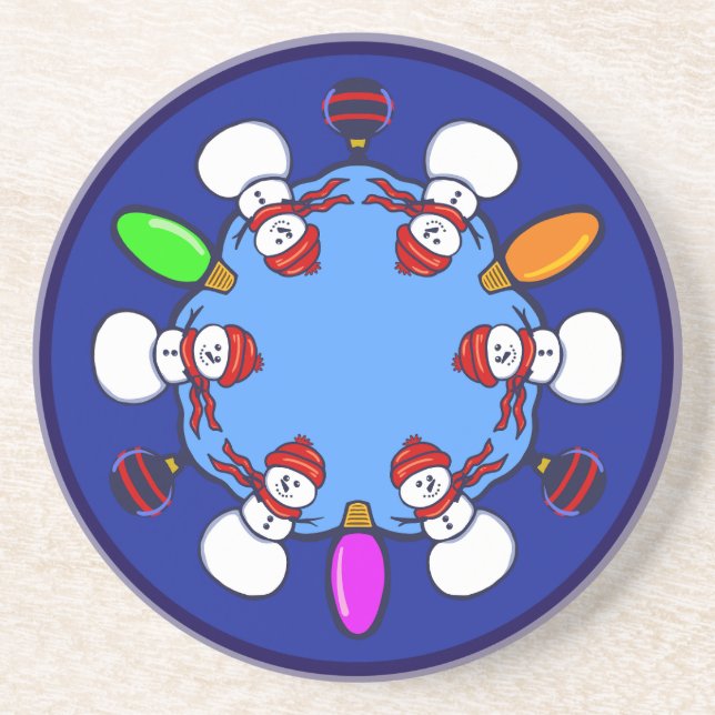 Snowman  coaster (Front)