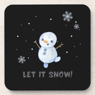 Snowman coaster