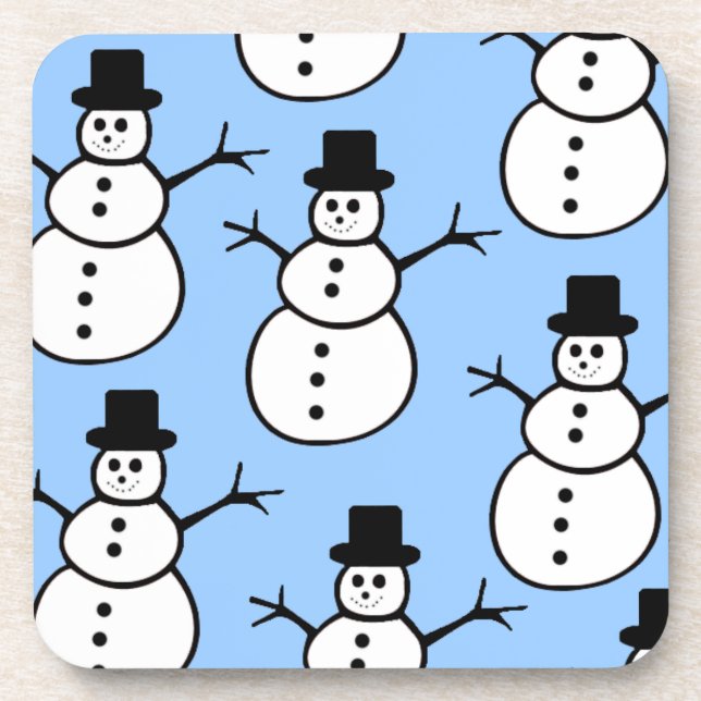 Snowman Coasters (Front)