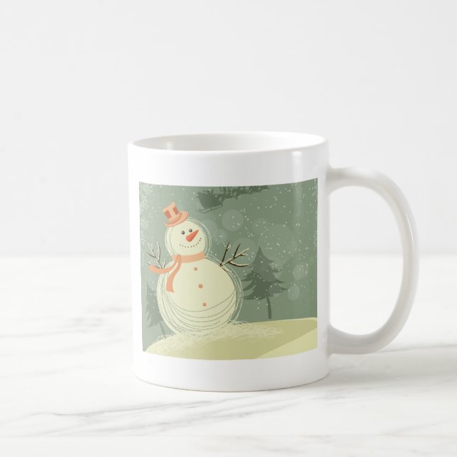 Snowman Coffee Mug (Right)