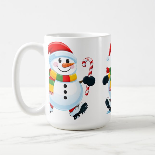 Snowman Coffee Mug (Left)