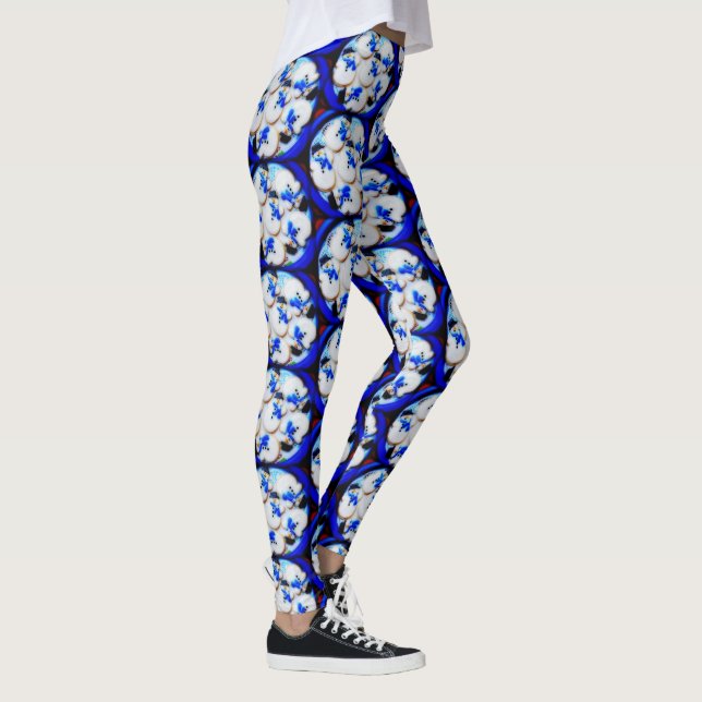 Snowman Cookies Leggings (Right)