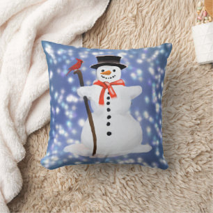 Snowman Cushion