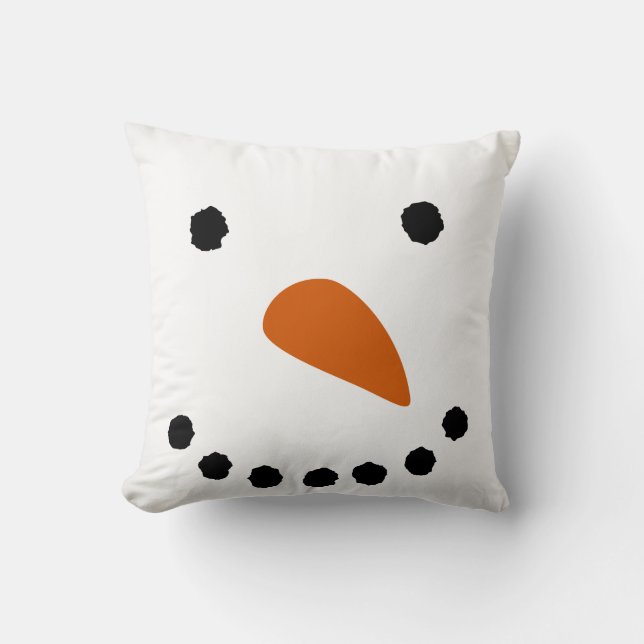 Snowman Cushion (Front)