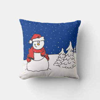 Snowman Cushion