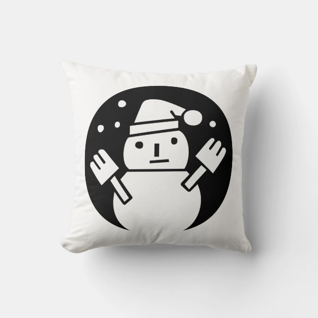 snowman cushion (Front)