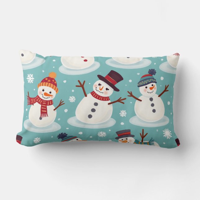 Snowman cushion (Front)