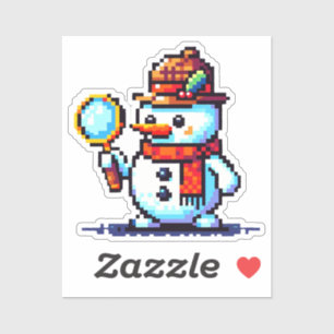 Snowman Detective: 8-Bit Winter Mystery