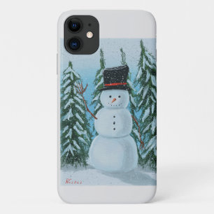 snowman digital painting Case-Mate iPhone case