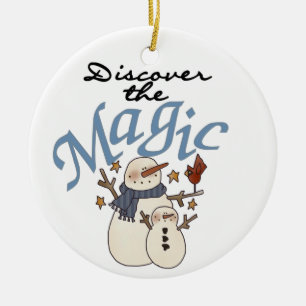Snowman Discover the Magic Ornament