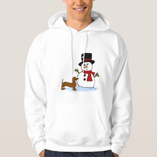 Snowman DON'T YOU DARE Hoodie (Front)