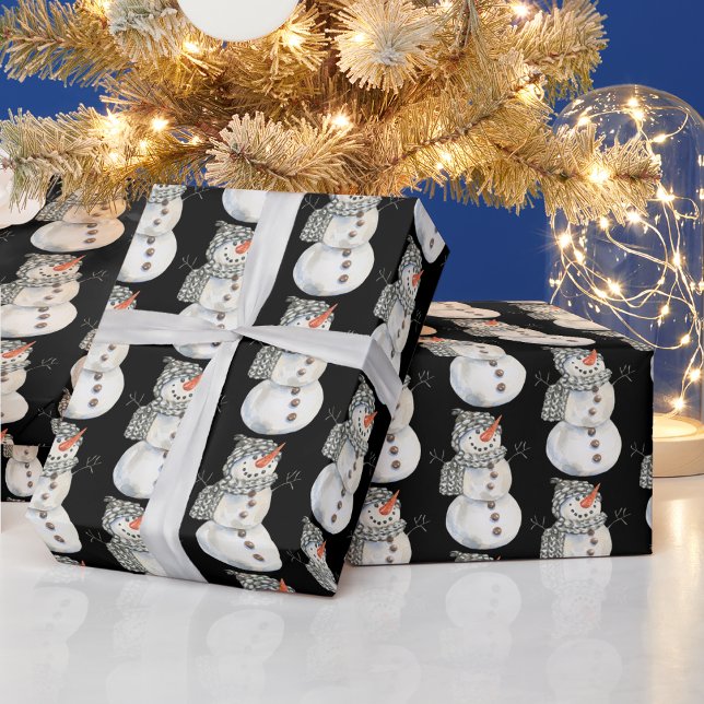  SNOWMAN EVERYWERE WRAPPING PAPER (Creator Uploaded)