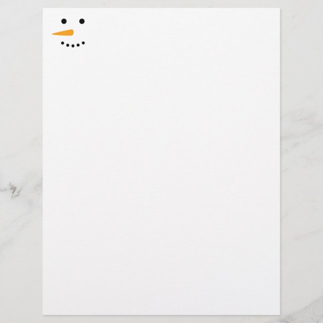 Snowman Face (Front)