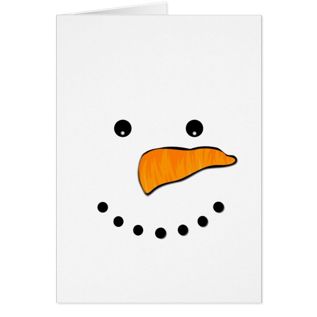 Snowman Face (Front)