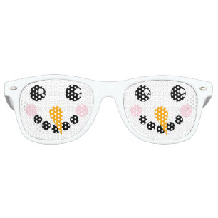 Snowman Face Retro Sunglasses