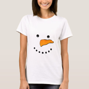 Snowman Face T-Shirt