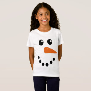 Snowman Face T-Shirt