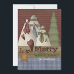 Snowman Family Christmas Cards<br><div class="desc"></div>