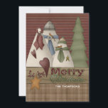 Snowman Family Christmas Cards<br><div class="desc"></div>